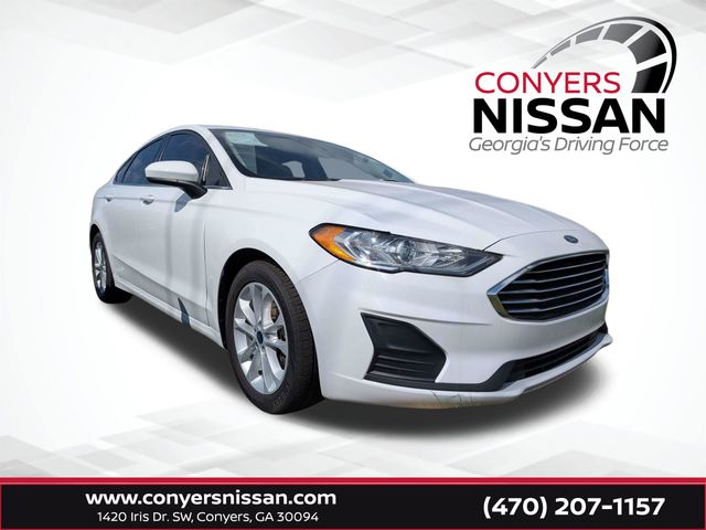 Oxford White 2020 Ford Fusion SE FWD Sedan Front-Wheel Drive 6-Speed Automatic