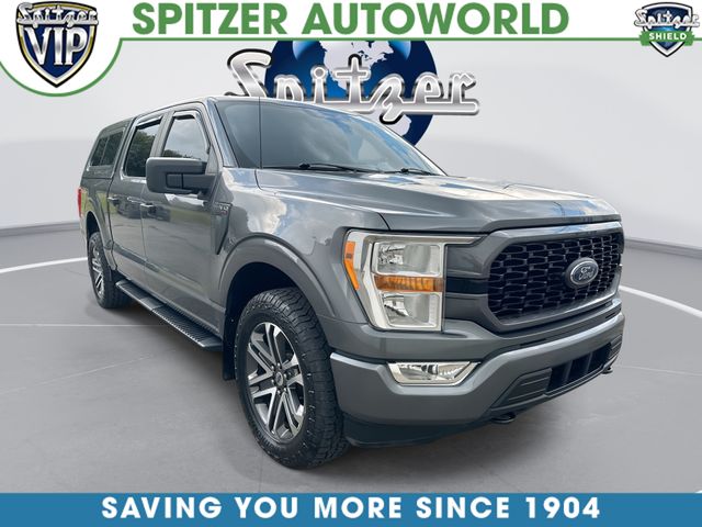 Carbonized Gray Metallic 2021 Ford F-150 Pickup Truck Four-Wheel Drive Automatic