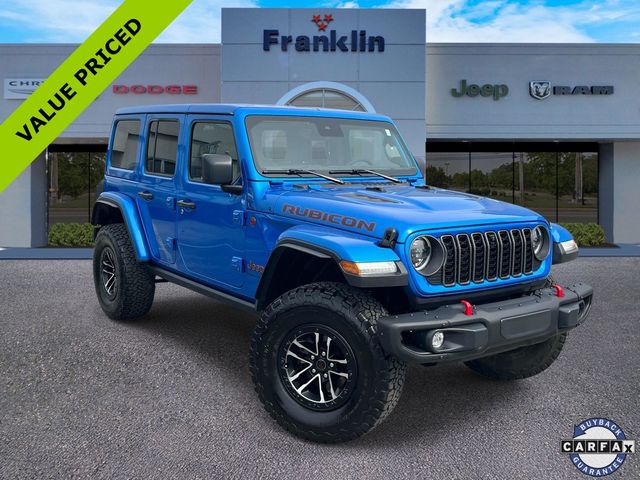 Blue Pearl 2024 Jeep Wrangler SUV / Crossover Four-Wheel Drive 8-Speed Automatic