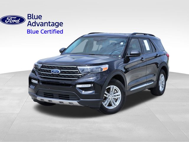 2022 Agate Black Metallic Ford Explorer XLT SUV