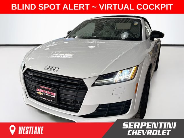 White 2017 Audi TT Convertible All-Wheel Drive 6-Speed Automatic