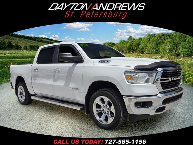 Bright White Clearcoat 2020 RAM 1500 Pickup Truck  8-Speed Automatic