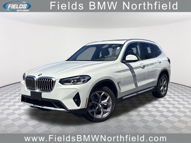 Alpine White 2023 BMW X3 xDrive30i AWD SUV / Crossover All-Wheel Drive 8-Speed Automatic
