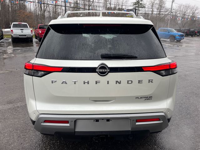 2023 Nissan Pathfinder Platinum - Pearl White Tricoat exterior view 6