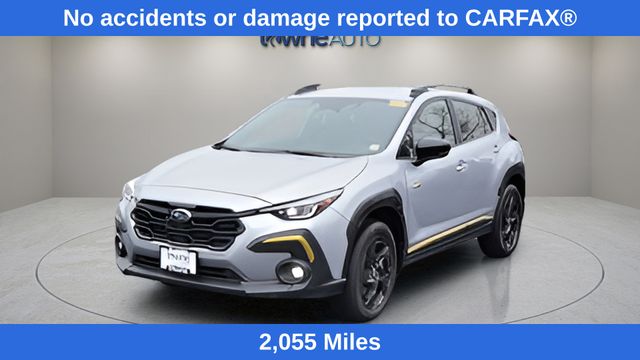 Ice Silver Metallic 2025 Subaru Crosstrek Sport AWD SUV / Crossover All-Wheel Drive Continuously Variable Transmission