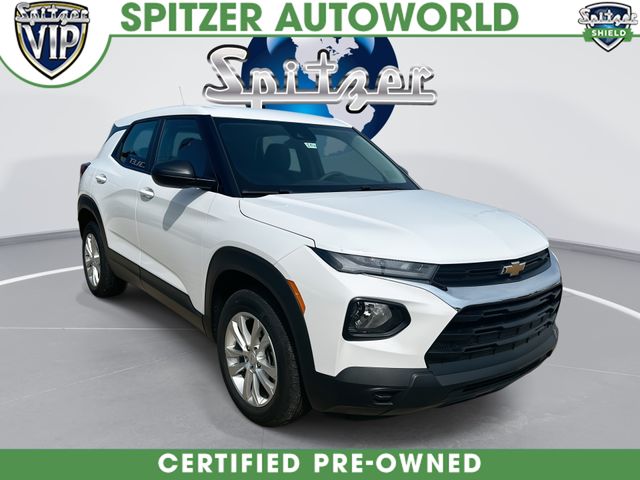 Summit White 2023 Chevrolet Trailblazer SUV / Crossover Four-Wheel Drive 9-Speed Automatic