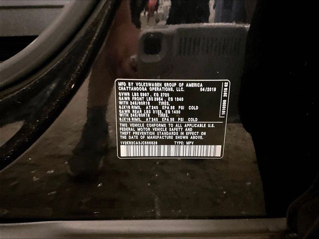 2018 Volkswagen Atlas 3.6L V6 SE Black at Audi Porsche Sewickley