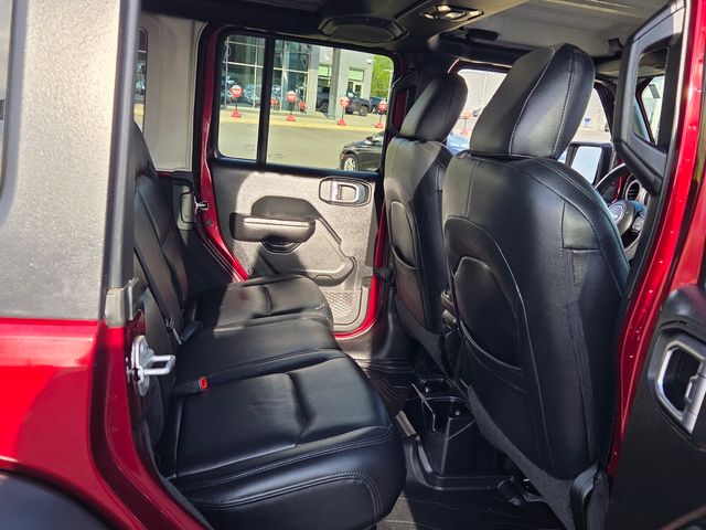 Used 2021 Red Jeep Unlimited Willys image 14