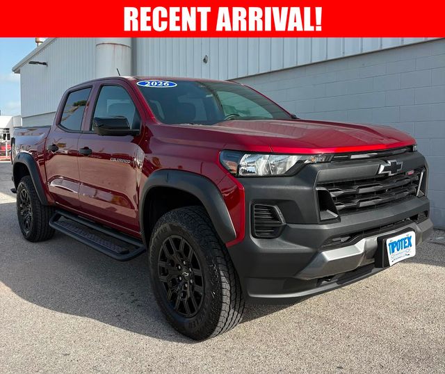 Radiant Red Tintcoat 2026 Chevrolet Colorado Pickup Truck Four-Wheel Drive 8-Speed Automatic