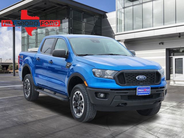 2021 Velocity Blue Metallic Ford Ranger XL 4X4 Truck