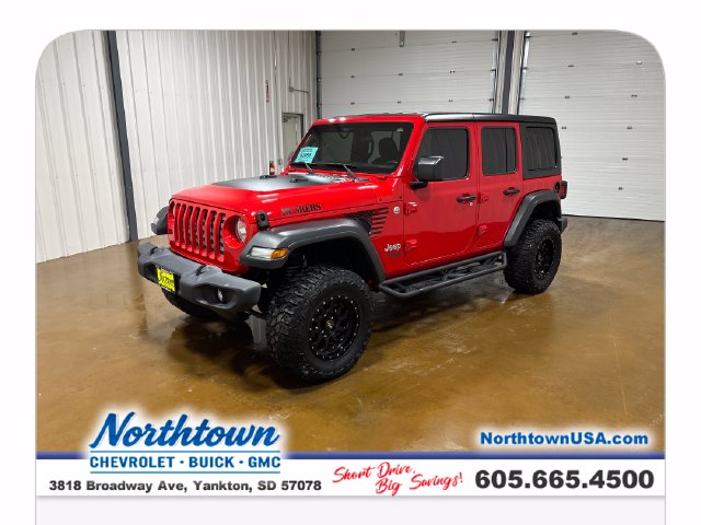 Firecracker Red Clearcoat 2018 Jeep Wrangler SUV / Crossover Four-Wheel Drive 8-Speed Automatic