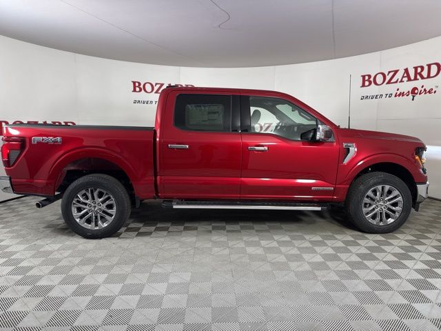 2025 Rapid Red Metallic Tinted Clearcoat Ford F-150 XLT 4X4 Truck