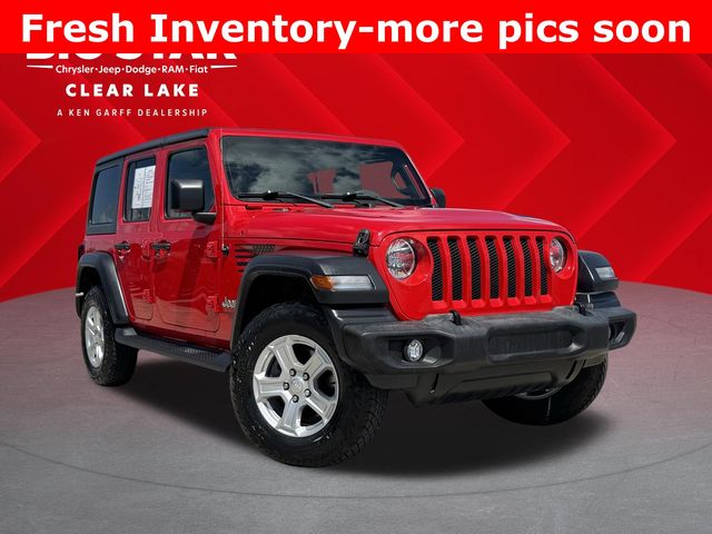 2019 Jeep Wrangler Unlimited Sport Red at Community Kia