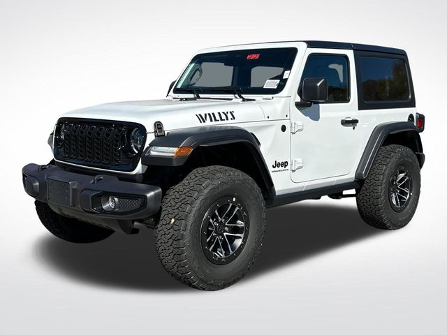 Bright White Clearcoat 2026 Jeep Wrangler Willys 2-Door 4WD SUV / Crossover Four-Wheel Drive 8-Speed Automatic
