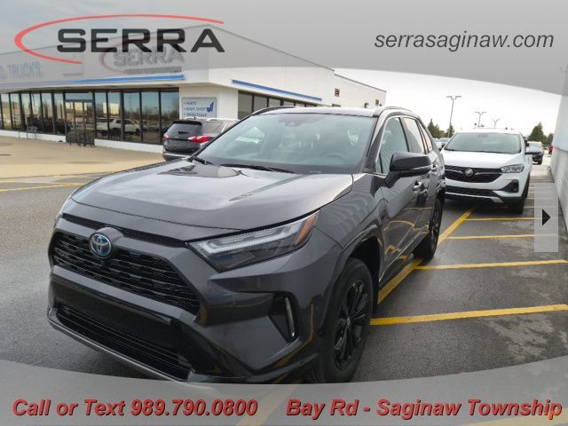 Midnight Black Metallic 2024 Toyota RAV4 Hybrid XSE AWD SUV / Crossover All-Wheel Drive Continuously Variable Transmission