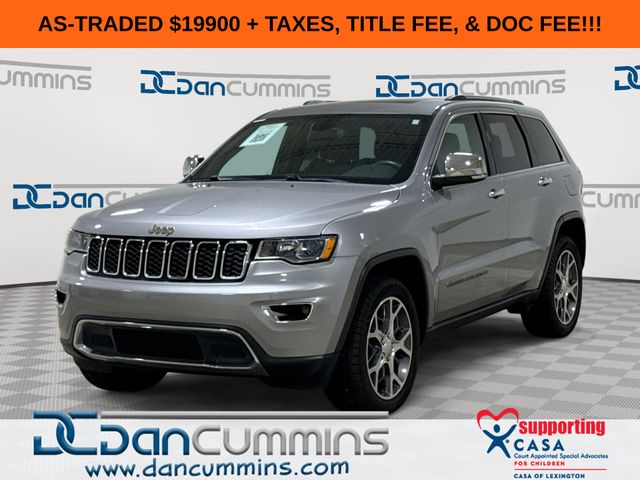 Billet Silver Metallic Clearcoat 2019 Jeep Grand Cherokee SUV / Crossover Four-Wheel Drive 8-Speed Automatic