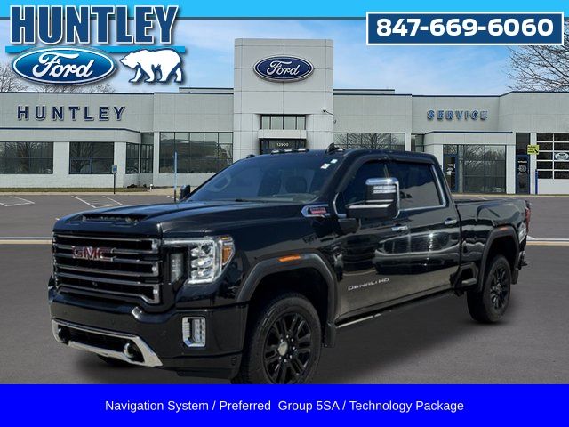 Black 2023 GMC Sierra 3500HD Pickup Truck Four-Wheel Drive Automatic