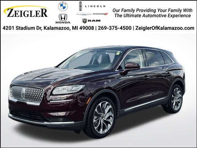 Red (Burgundy) 2022 Lincoln Nautilus Reserve AWD SUV / Crossover All-Wheel Drive 8-Speed Automatic