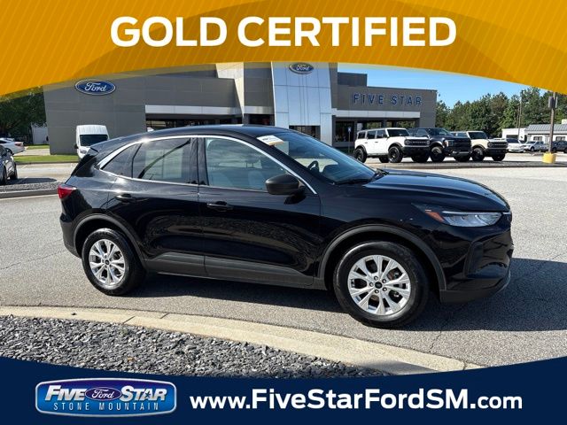 Agate Black Metallic 2024 Ford Escape SUV / Crossover Front-Wheel Drive 8-Speed Automatic