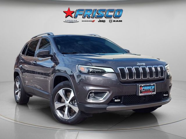 Gray (Granite Crystal Metallic Clearcoat) 2021 Jeep Cherokee Limited 4WD SUV / Crossover Four-Wheel Drive 9-Speed Automatic
