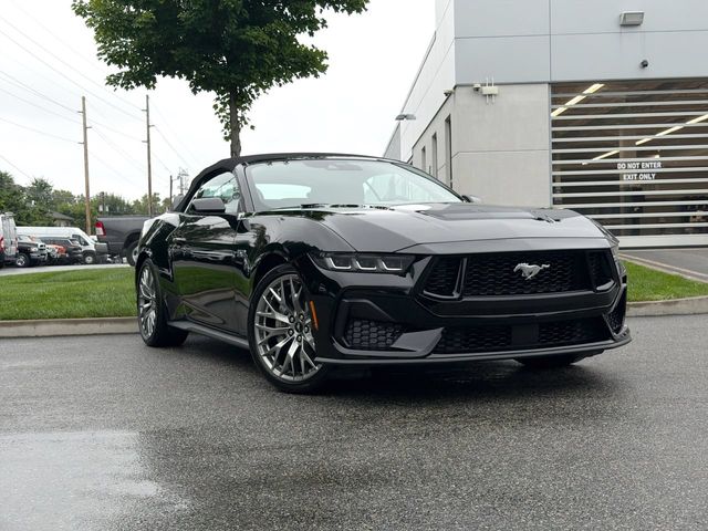 Shadow Black 2024 Ford Mustang Convertible Rear-Wheel Drive Automatic