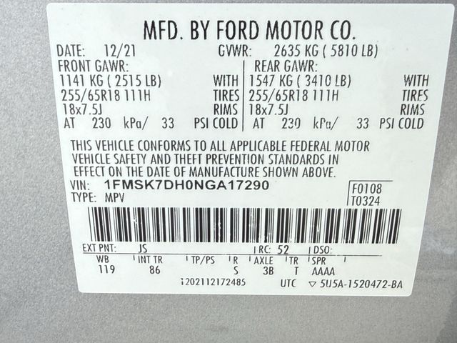 2022 Ford Explorer XLT Silver at Supreme Chevrolet of Gonzales