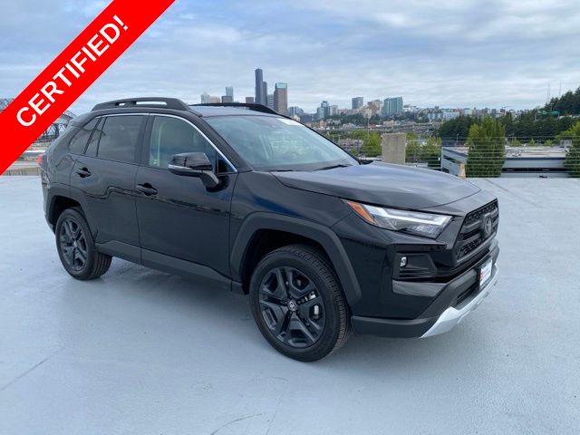 Midnight Black Metallic 2024 Toyota RAV4 SUV / Crossover All-Wheel Drive 8-Speed Automatic