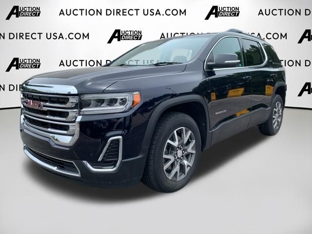 Blue 2022 GMC Acadia SLE AWD SUV / Crossover Four-Wheel Drive 9-Speed Automatic