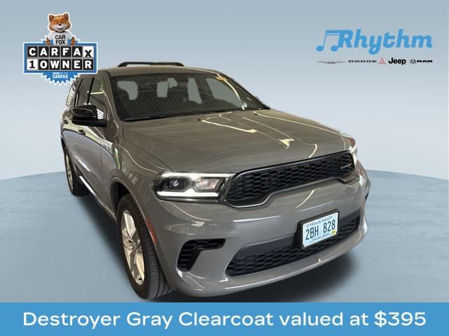 Destroyer Gray Clearcoat 2025 Dodge Durango SUV / Crossover All-Wheel Drive 8-Speed Automatic