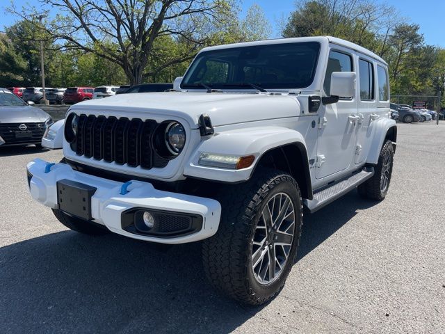 Bright White Clearcoat 2024 Jeep Wrangler 4xe High Altitude 4WD SUV / Crossover Four-Wheel Drive 8-Speed Automatic
