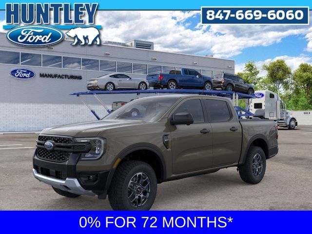 Marsh Gray 2026 Ford Ranger Pickup Truck Four-Wheel Drive Automatic