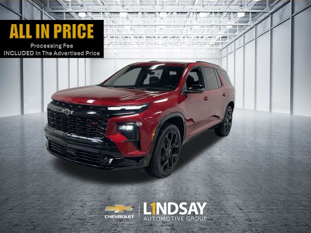 Radiant Red Tintcoat 2024 Chevrolet Traverse RS AWD SUV / Crossover Four-Wheel Drive 8-Speed Automatic