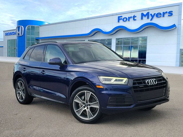 Navarra Blue Metallic 2019 Audi Q5 SUV / Crossover All-Wheel Drive 7-Speed Automatic