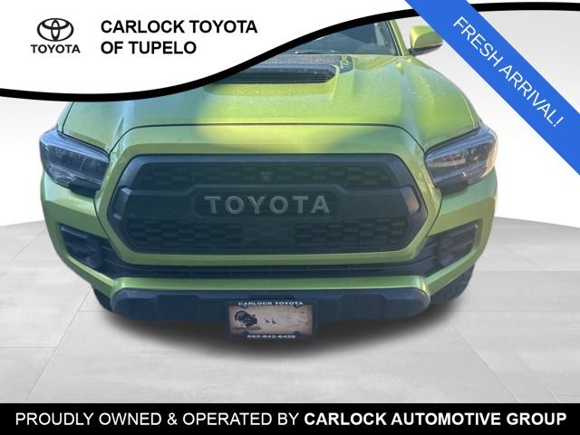Green (Electric Lime Metallic) 2022 Toyota Tacoma TRD Pro Double Cab 4WD Pickup Truck Four-Wheel Drive 6-Speed Automatic