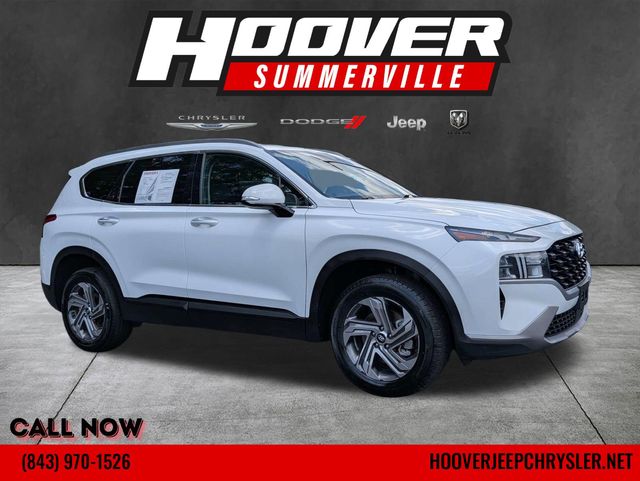 Serenity White Pearl 2023 Hyundai Santa Fe SUV / Crossover All-Wheel Drive 8-Speed Automatic