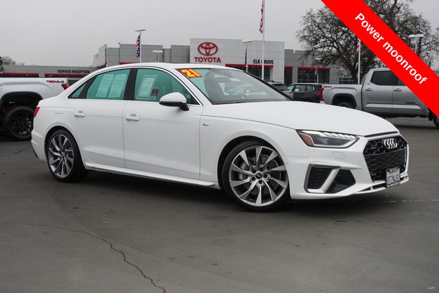 used 2021 Audi A4 car, priced at $31,000