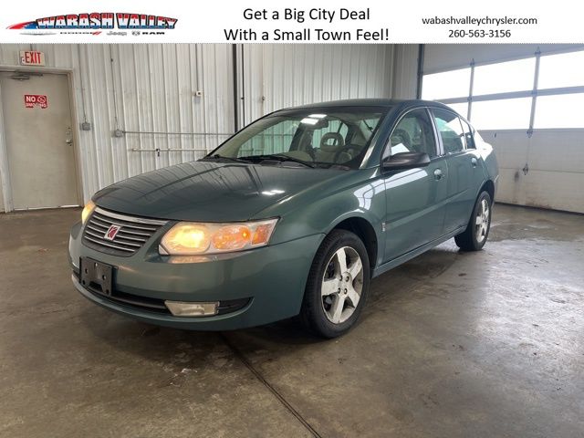 Cypress Green 2007 Saturn ION 3 Sedan Sedan Front-Wheel Drive 4-Speed Automatic