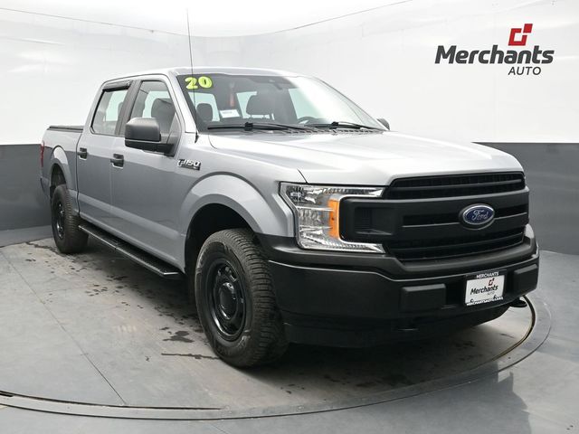 Silver Metallic 2020 Ford F-150 Pickup Truck Four-Wheel Drive Automatic