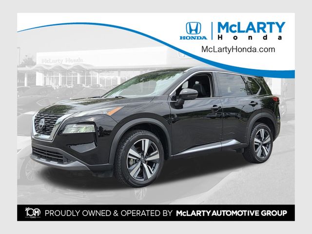Super Black 2023 Nissan Rogue SUV / Crossover All-Wheel Drive Continuously Variable Transmission