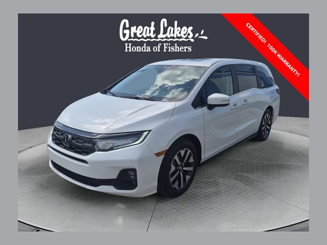 Platinum White Pearl 2025 Honda Odyssey Minivan Front-Wheel Drive Automatic