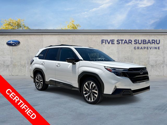 Crystal White Pearl 2026 Subaru Forester SUV / Crossover All-Wheel Drive Continuously Variable Transmission