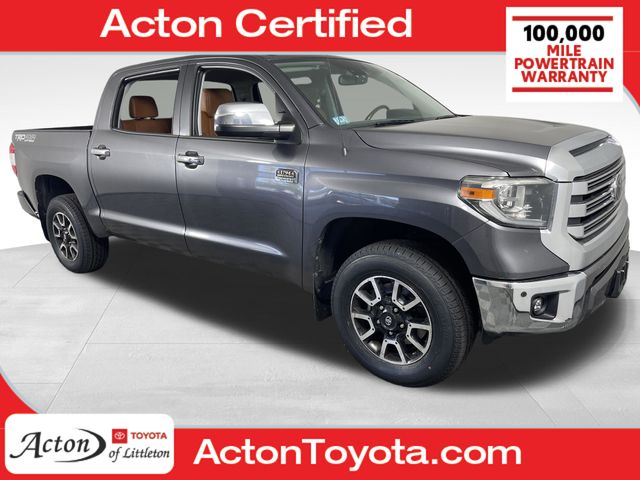 Magnetic Gray Metallic 2018 Toyota Tundra Pickup Truck Four-Wheel Drive 6-Speed Automatic Overdrive
