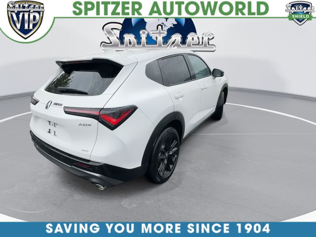 2026 Acura ADX A-Spec Advance Package Silver at Spitzer Acura