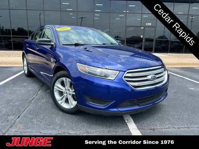 Blue Metallic 2015 Ford Taurus Sedan Front-Wheel Drive 6-Speed Automatic