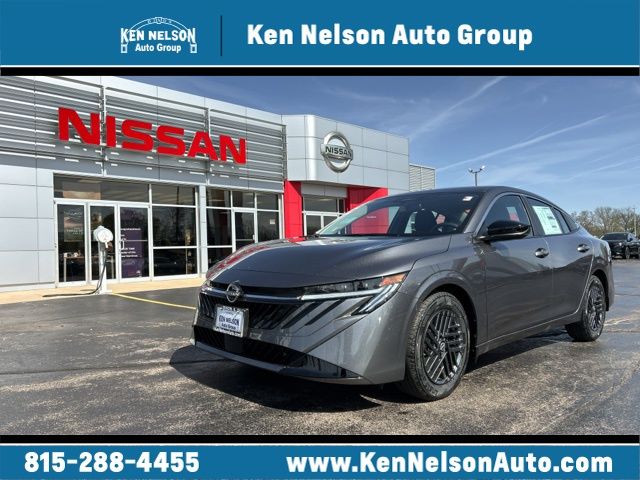 Gray (Gun Metallic) 2026 Nissan Sentra Sedan Front-Wheel Drive Continuously Variable Transmission
