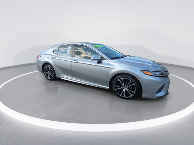 Used 2019 Celestial Silver Metallic Toyota SE image 2