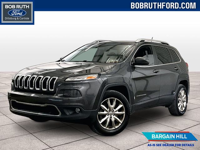 2015 Jeep Cherokee Limited Gray at Rochrich Mazda