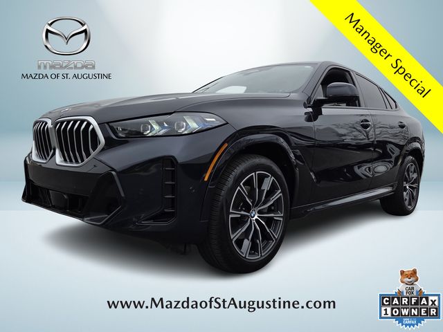 Carbon Black Metallic 2026 BMW X6 xDrive40i SUV / Crossover All-Wheel Drive 8-Speed Automatic