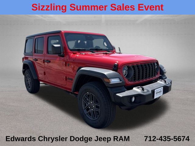 Firecracker Red Clearcoat 2026 Jeep Wrangler SUV / Crossover Four-Wheel Drive 8-Speed Automatic
