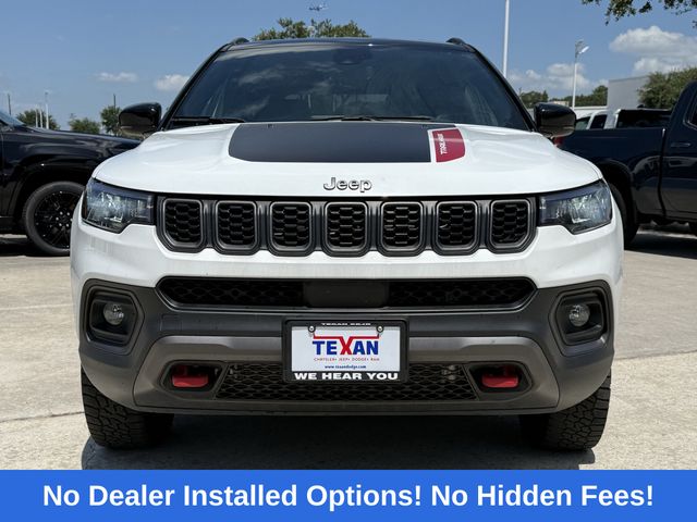 2025 Jeep Compass Trailhawk White at Durrett Motor Company